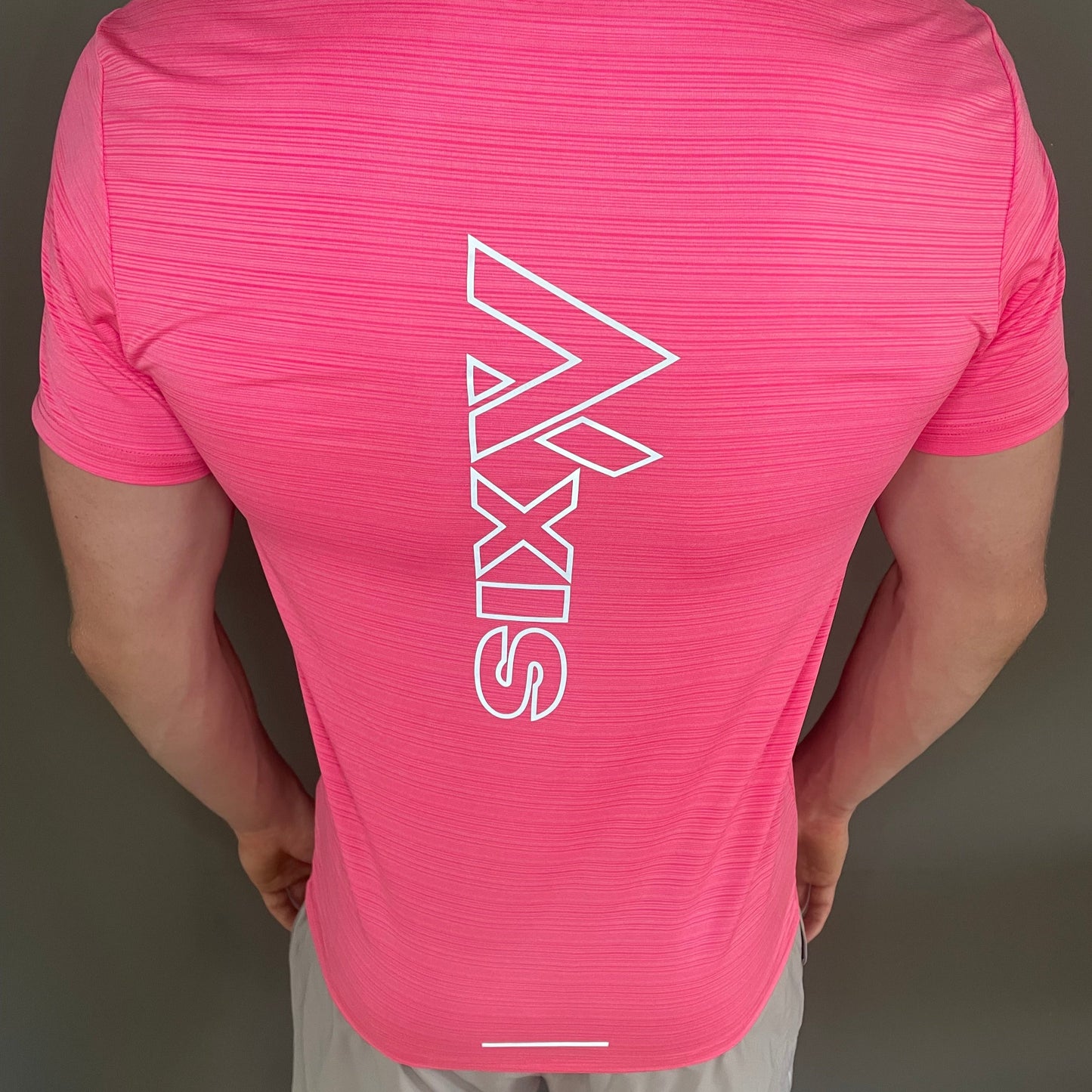 AX PERFORMANCE TEE PINK