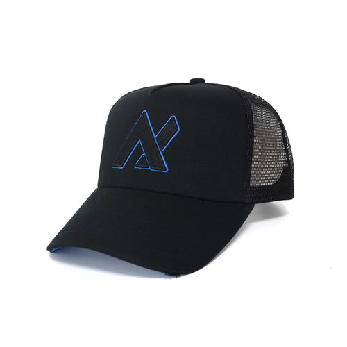 AX LOGO CAP BLACK | BLUE