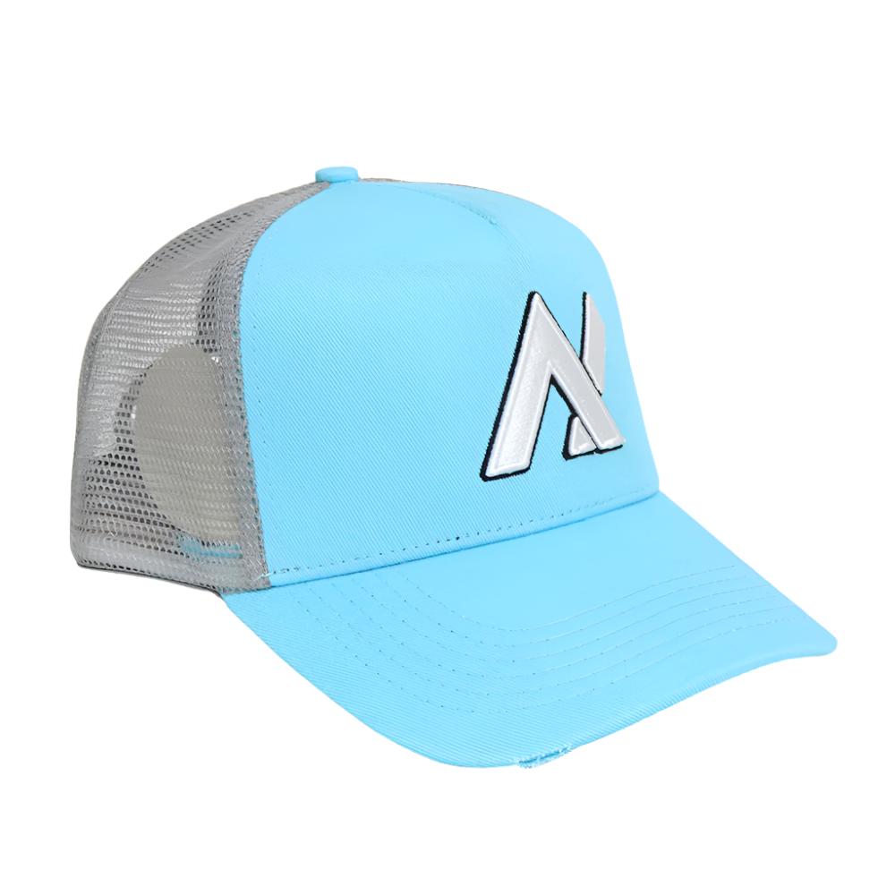 AX LOGO CAP BABY BLUE | GREY