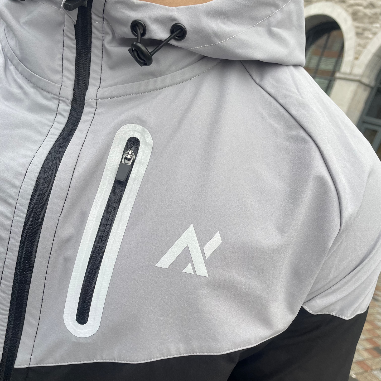 AX PERFORMANCE JACKET GREY | BLACK