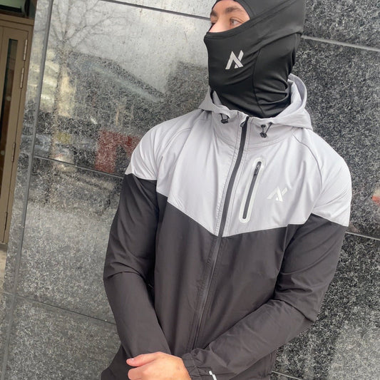 REFLECTIVE AX LOGO BALACLAVA